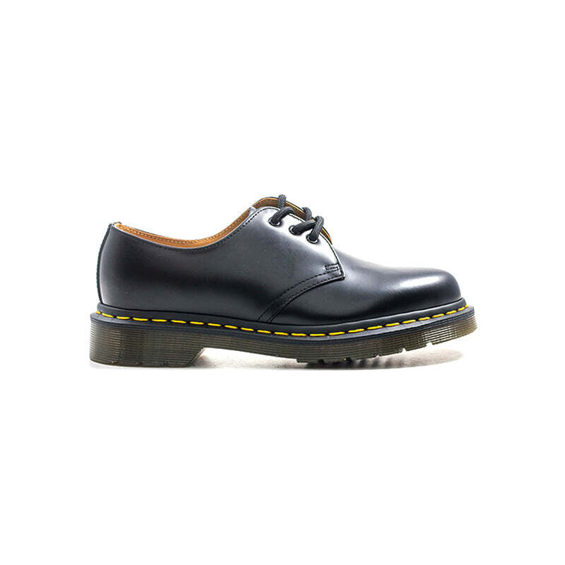 DR. MARTENS Strignata donna nera in pelle STRINGATA