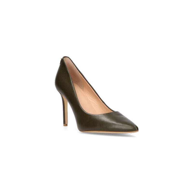 Décolleté Guess Piera 3 Donna | Tacco In Ecopelle Multilogo | Marrone - Modello FL7PR3FAL08