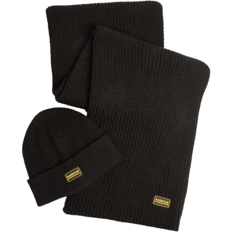 Barbour International sciarpa e cappello SWEEPER LEGACY BEANIE