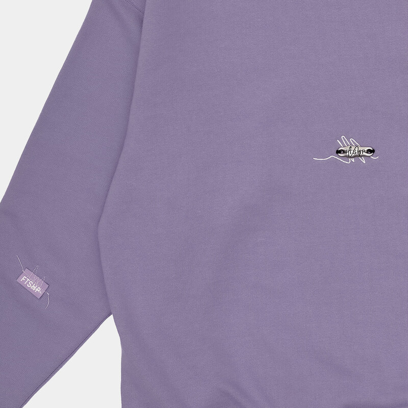 FTSHP Felpa Footshop Everyday Crewneck UNISEX Lilac M