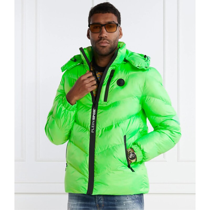 Nylon Puffer Jacket Philipp Plein Tiger Jacket Phillipp Plein
