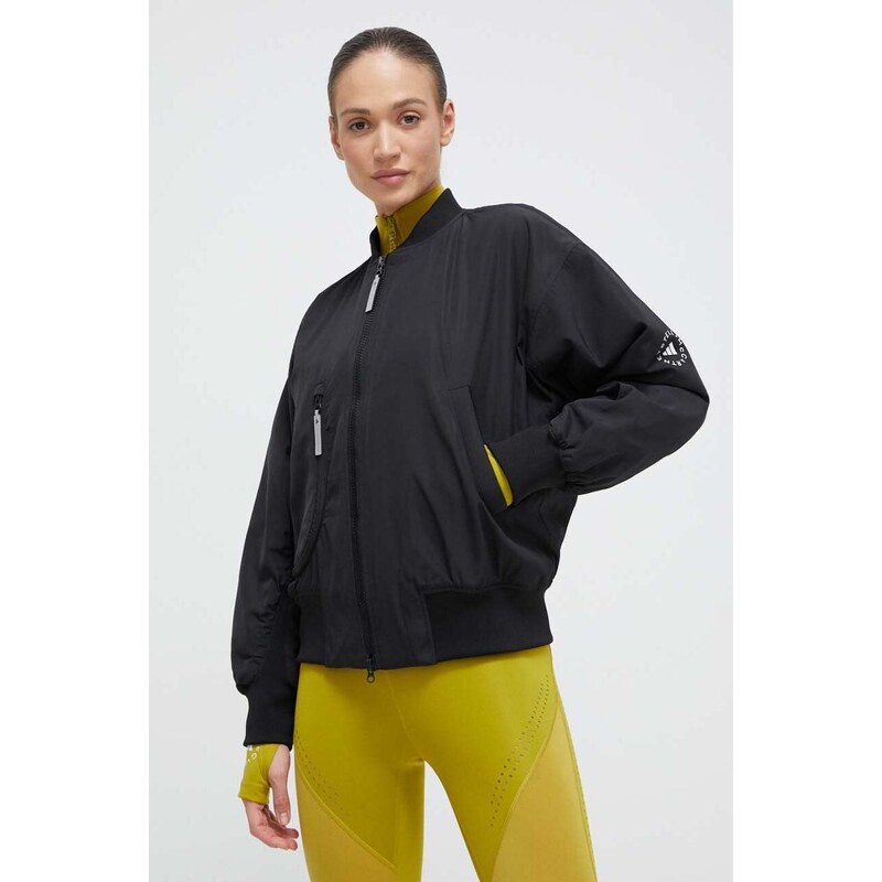 adidas by Stella McCartney giacca bomber donna colore nero IP1370
