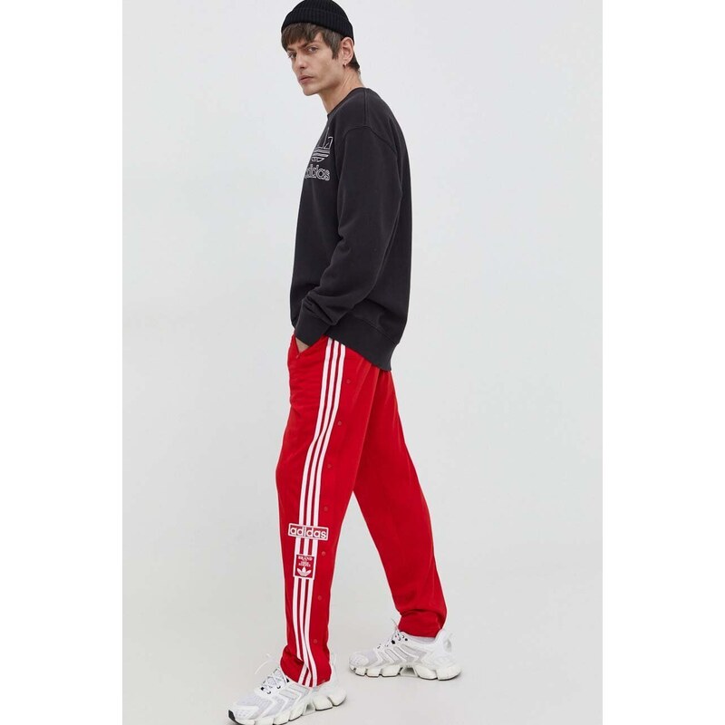 adidas Originals joggers colore rosso con applicazione IM8221