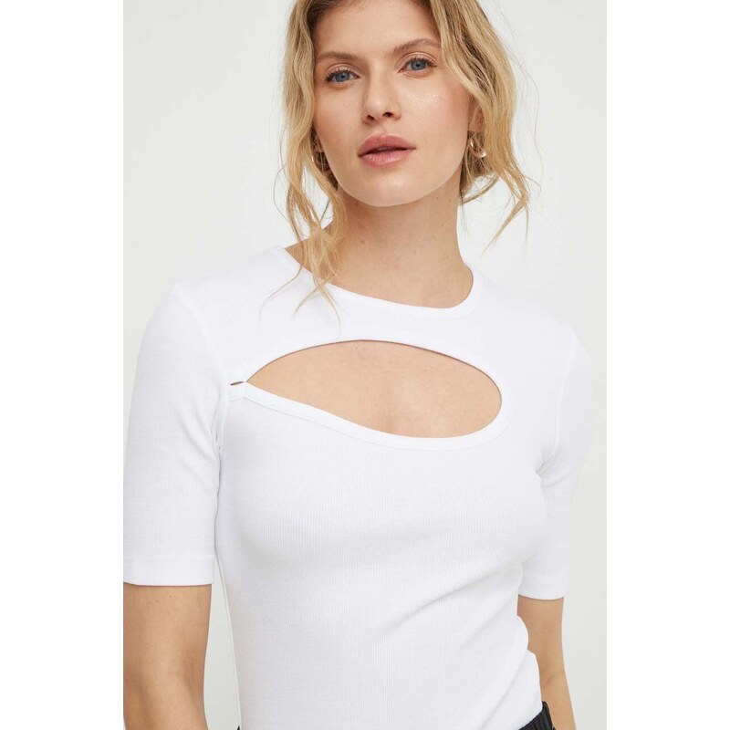 Remain t-shirt donna colore bianco