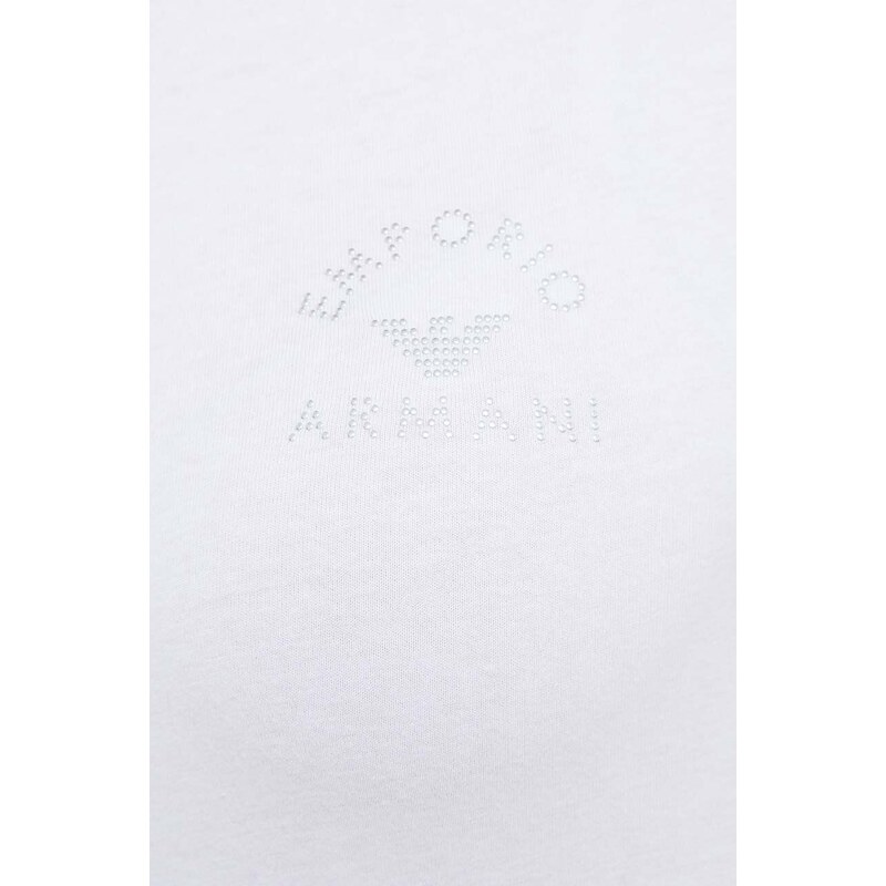 Emporio Armani Underwear maglietta lounge colore bianco