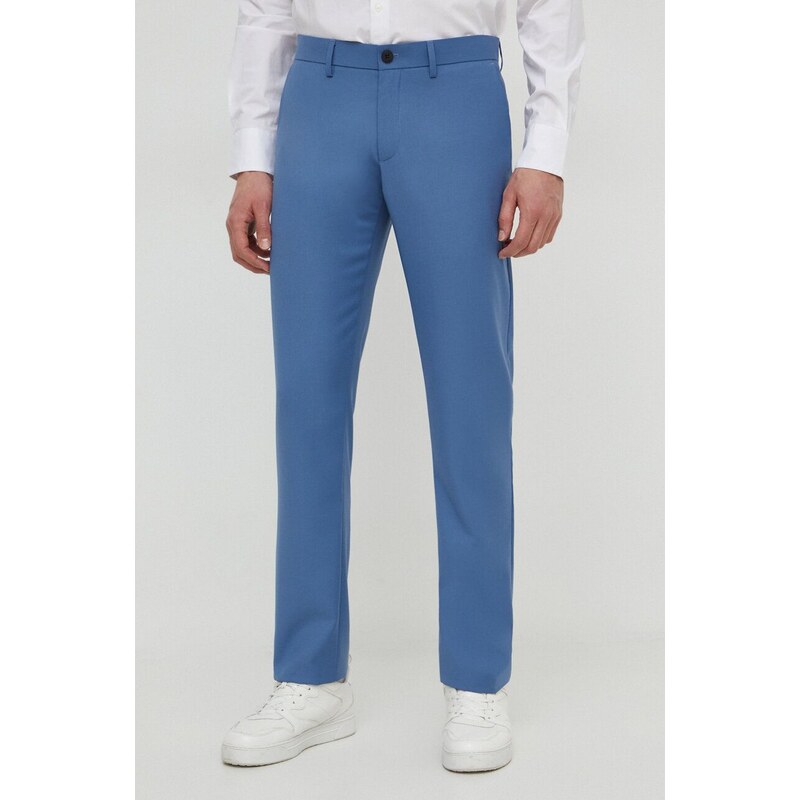 Sisley pantaloni uomo colore blu