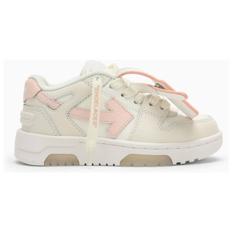 Off-White Sneakers Out Of Office bianco panna/rosa