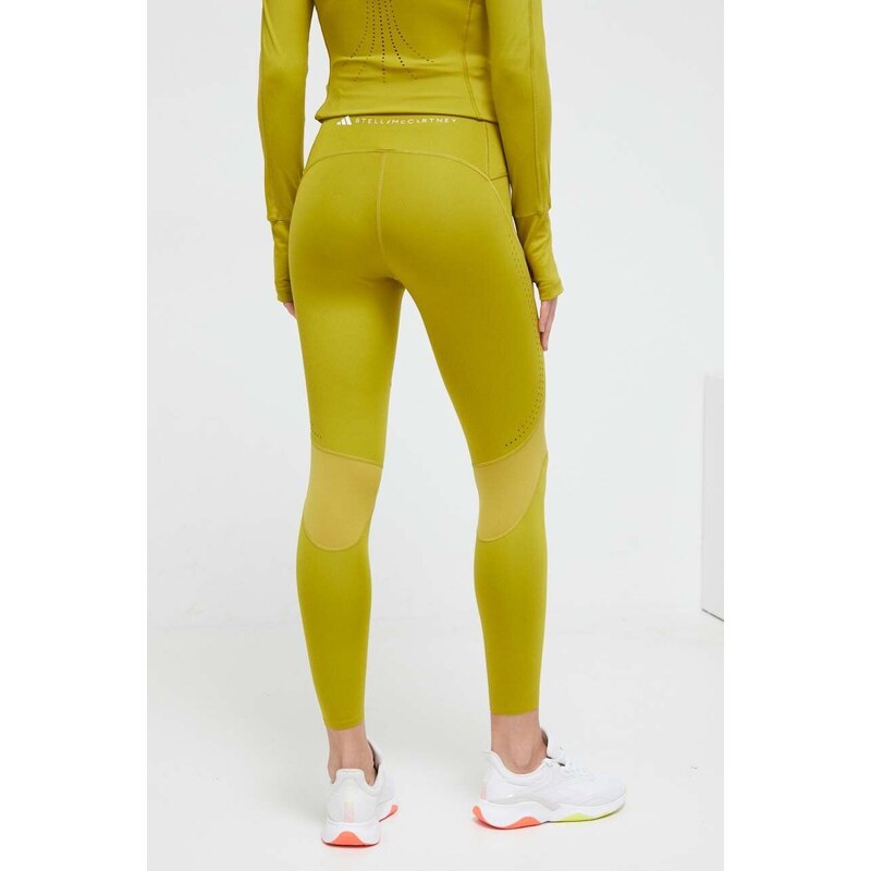adidas by Stella McCartney leggings da allenamento TruePurpose Optime colore verde IT8229