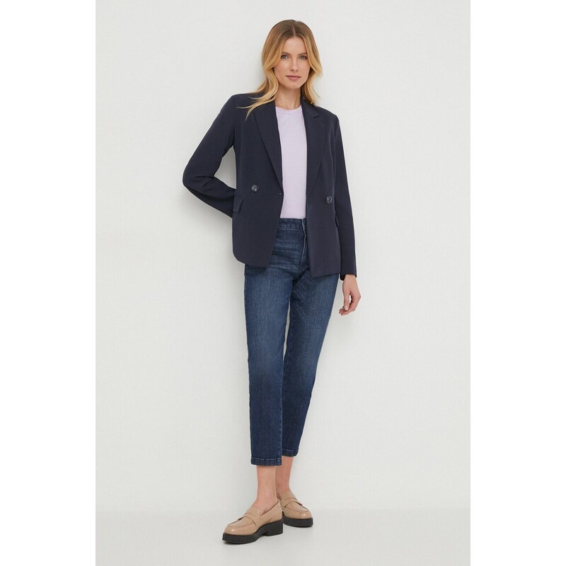 Sisley jeans donna colore blu navy