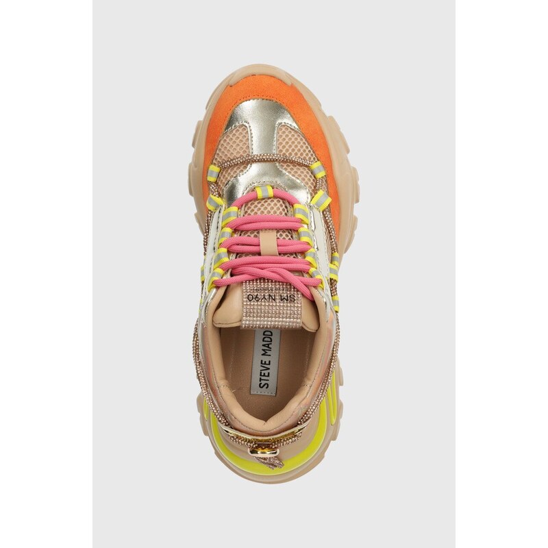 Steve Madden sneakers Miracles colore beige SM11002303