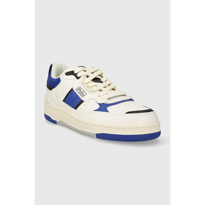 Polo Ralph Lauren sneakers Masters Sprt colore bianco 809931328003