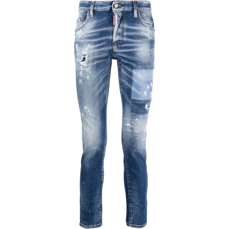 Dsquared2 Jeans skater jean blu chiaro