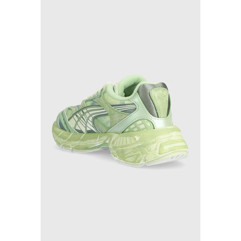 Puma sneakers Velophasis Retreat Yourself colore verde 395997 396475