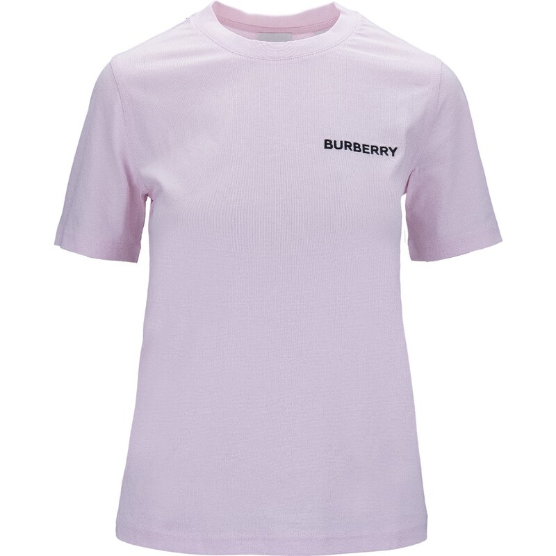 BURBERRY 8057662 T-Shirt-XXS Rosa Cotone, Elastan