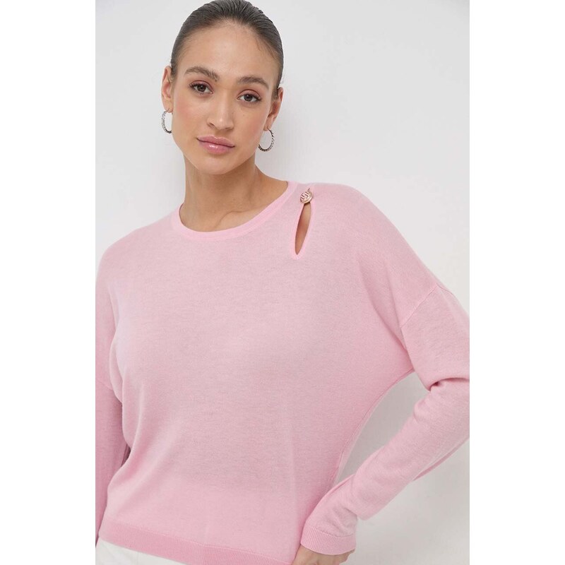 Liu Jo maglione in lana donna colore rosa