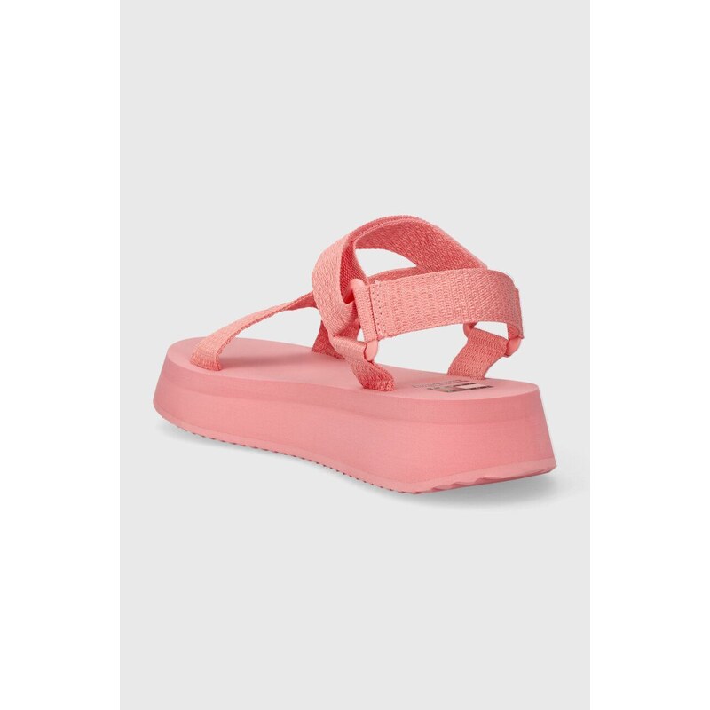Tommy Jeans sandali TJW EVA SANDAL donna colore rosa EN0EN02466