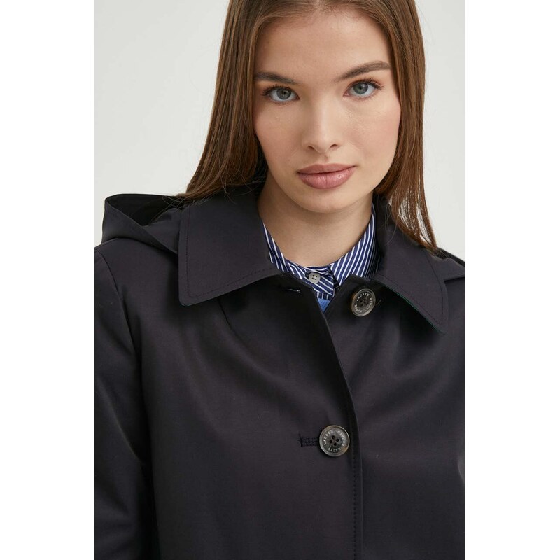 Lauren Ralph Lauren cappotto donna colore blu navy