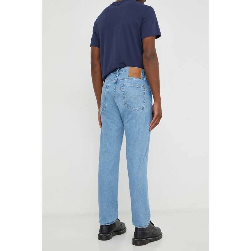 Levi's jeans 501 54 uomo colore blu