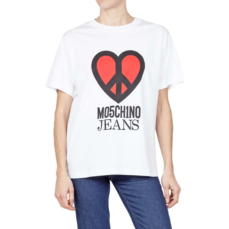 MO5CH1NO JEANS - Moschino - T-shirt - 430117 - Bianco