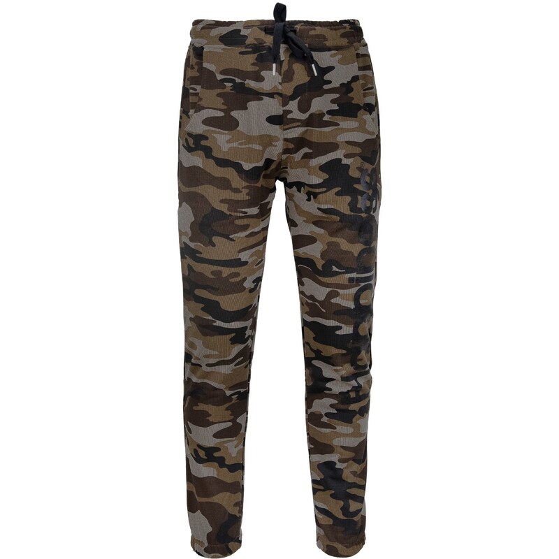 HAPPINESS S15/6745 Sweatpants-L Camouflage Cotone