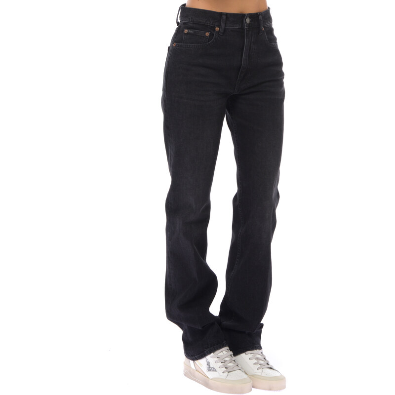 jeans da donna Ralph Lauren black straight