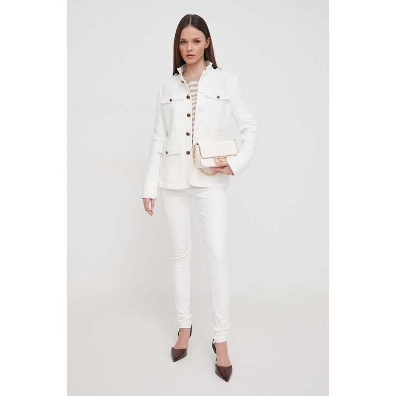 Polo Ralph Lauren giacca donna colore bianco