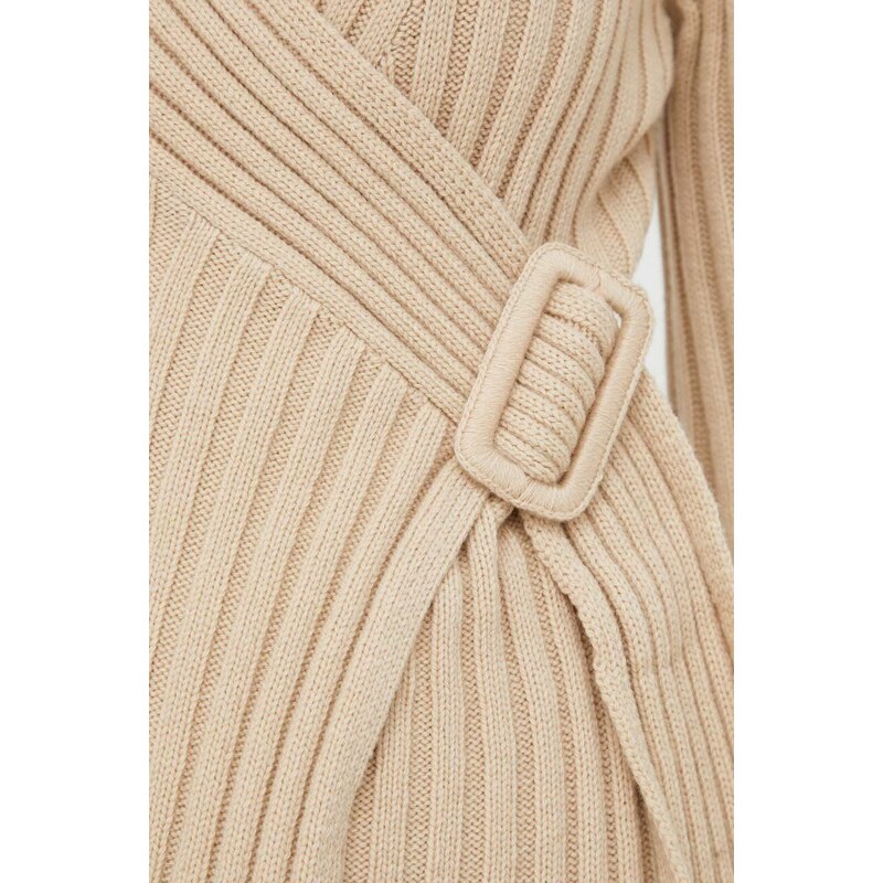 By Malene Birger cardigan in lana colore beige