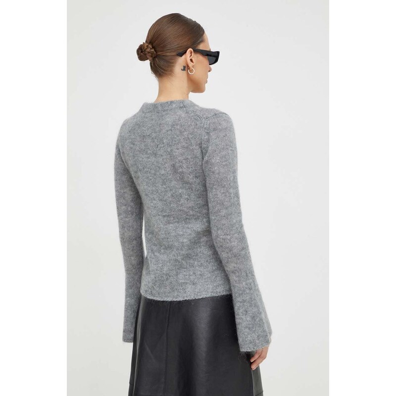 By Malene Birger cardigan in lana colore grigio
