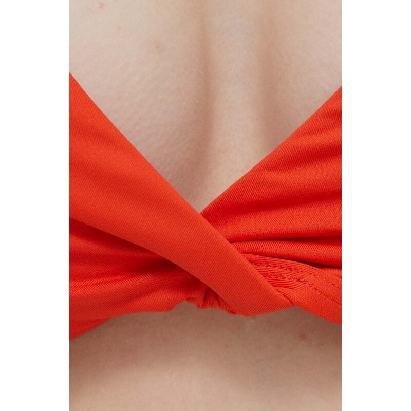 Lauren Ralph Lauren top bikini colore arancione