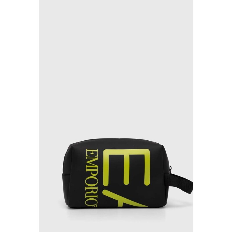EA7 Emporio Armani borsa da toilette colore nero