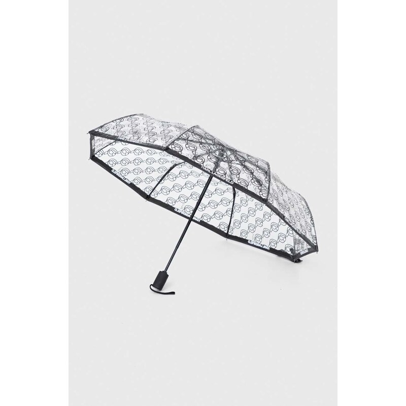 Karl Lagerfeld ombrello colore trasparente