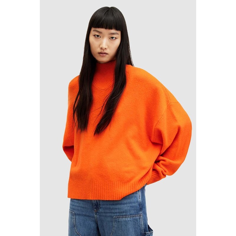 AllSaints maglione ASHA colore arancione