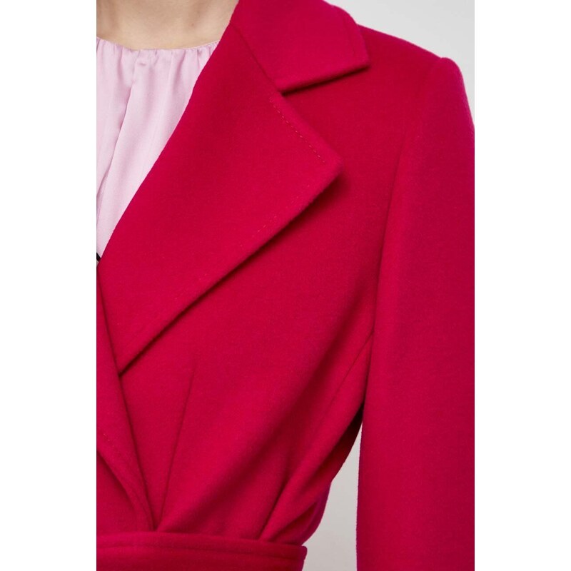 MAX&Co. cappotto in lana colore rosa