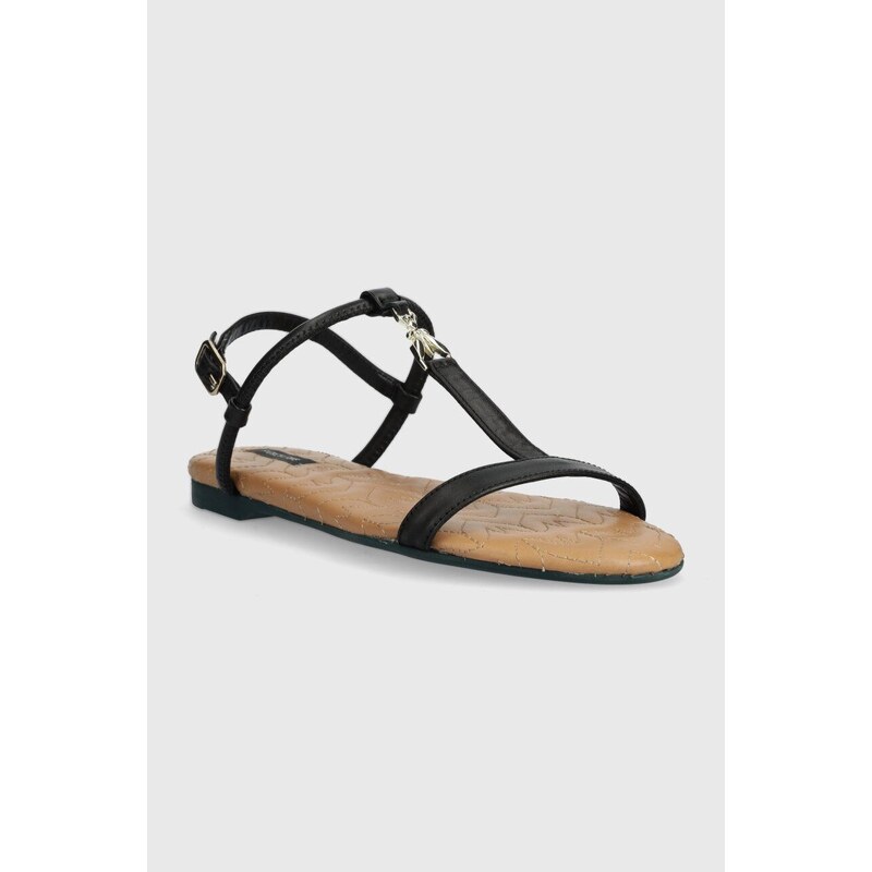 Patrizia Pepe sandali in pelle donna colore nero 8X0025 L048 FBE4
