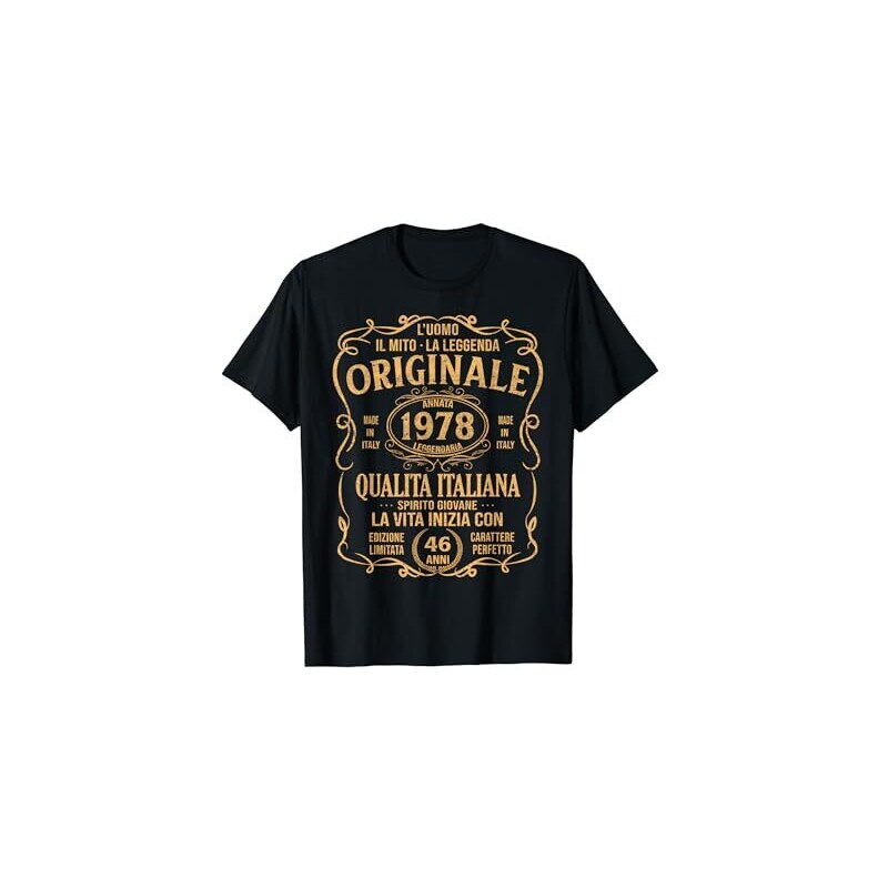 Maglietta Per Il 46° Compleanno Uomo 1979 Divertente Premium Leggenda - Foto 5