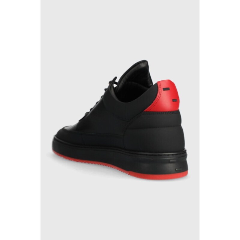 Filling Pieces sneakers in pelle Low Top Tech colore nero 10155001929