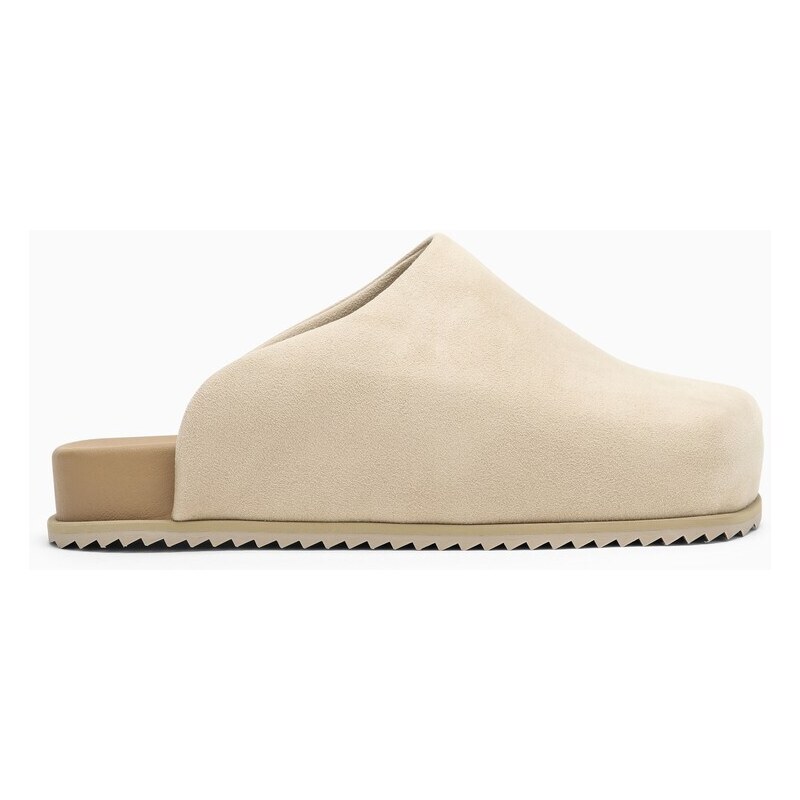 YUME YUME Mules Truck in similpelle scamosciata beige