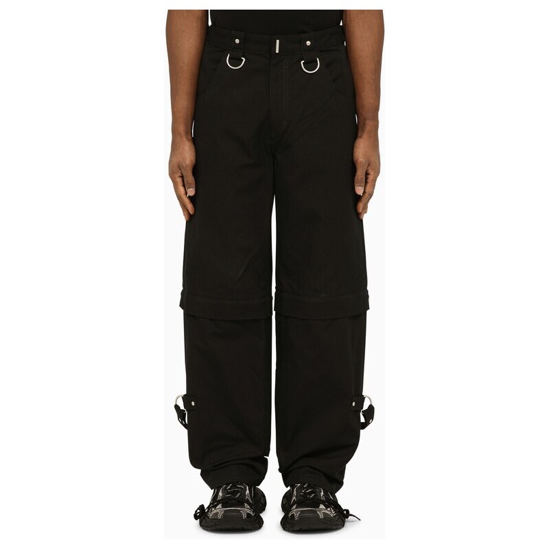 Givenchy Pantalone nero con fondo rimovibile