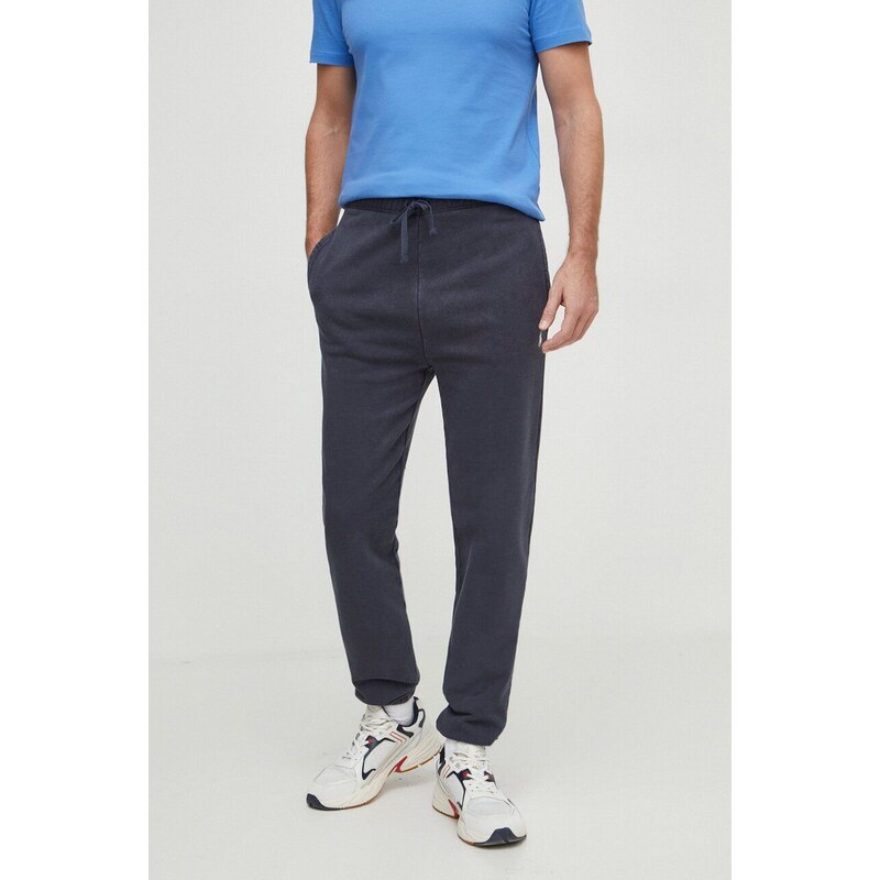 Polo Ralph Lauren pantaloni da jogging in cotone colore grigio