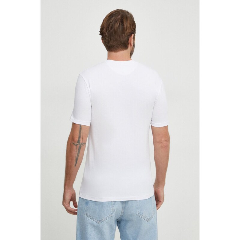 United Colors of Benetton t-shirt uomo colore bianco