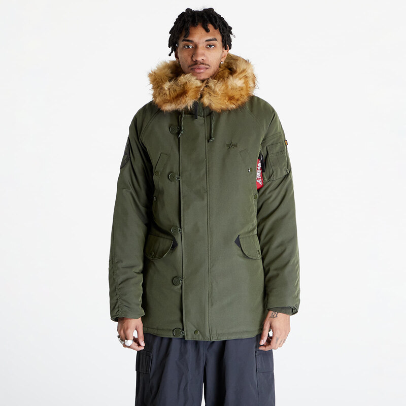 Alpha Industries Giacca Ma-1 Nasa Skylab Bomber Black Green Nero Uomo
