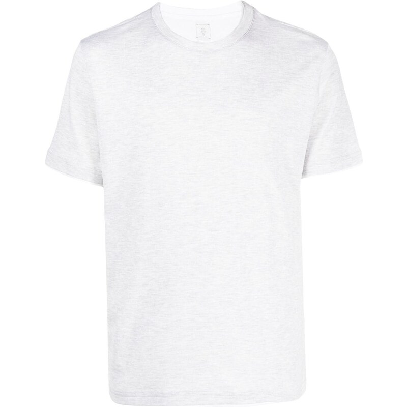Eleventy T-shirt grigia basic