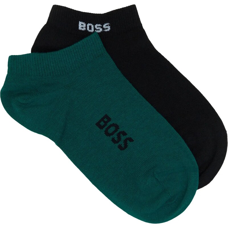NUOVE 10 PAIA CALZE UOMO HUGO BOSS COLORE NERO E BIANCHE A - Foto 10