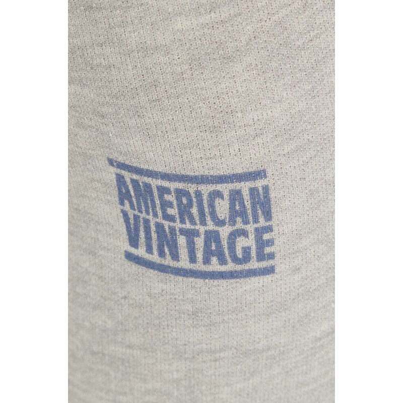 American Vintage joggers colore grigio