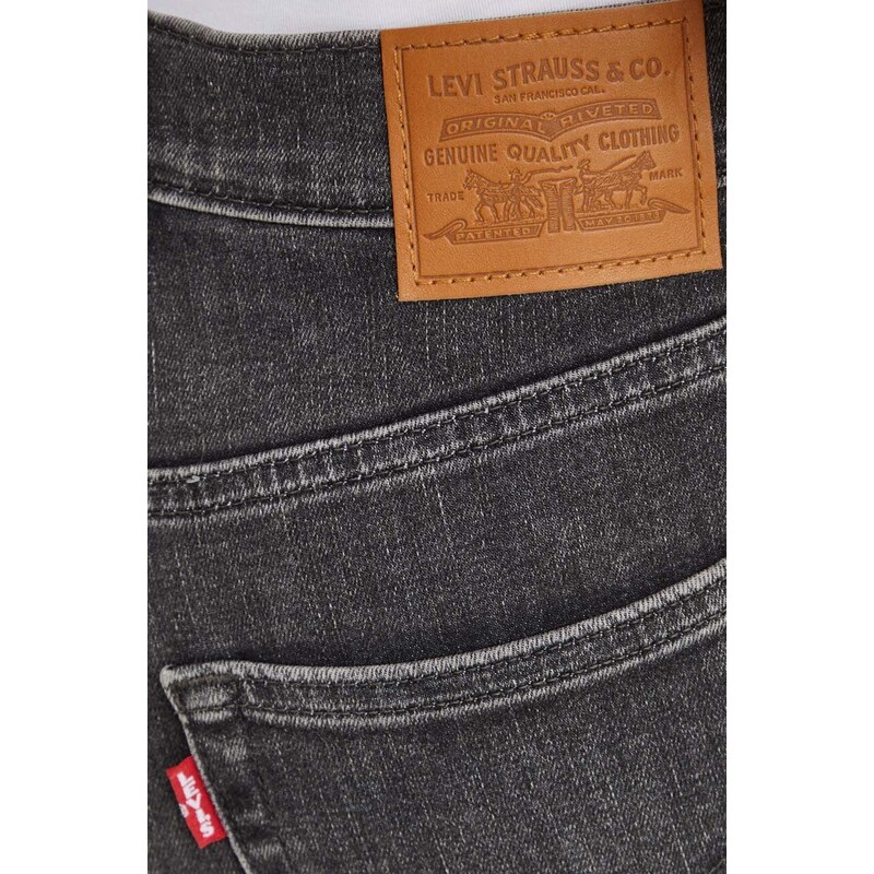 Levi's jeans 720 SUPER SKINNY donna colore nero