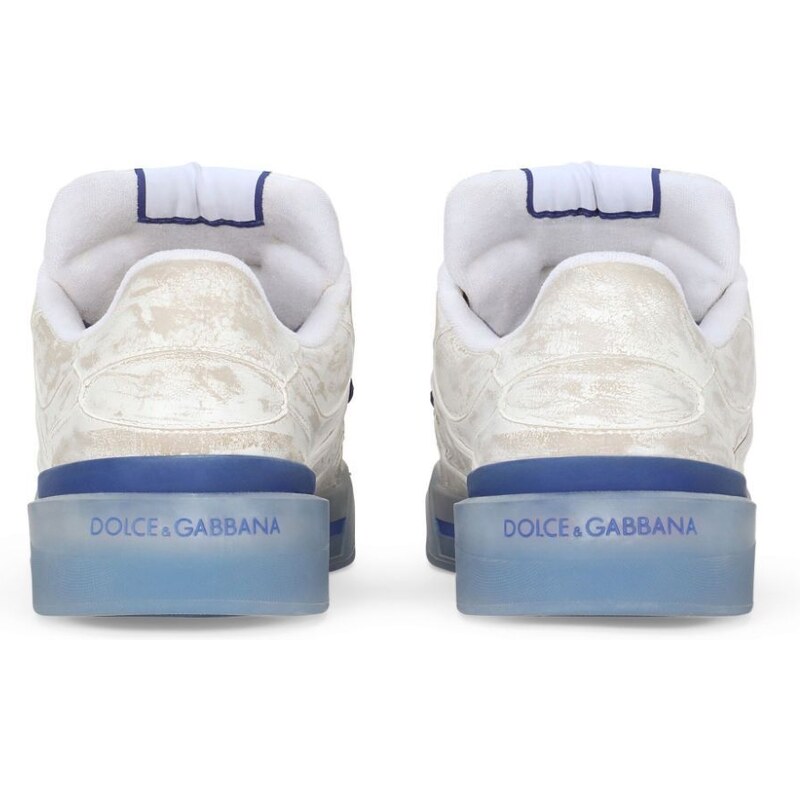 Dolce & Gabbana Sneaker new roma bianca e blu