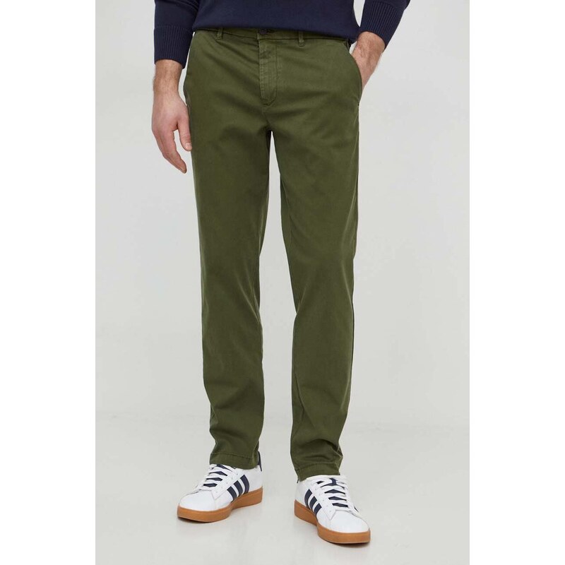 United Colors of Benetton pantaloni uomo colore verde