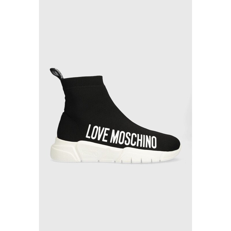 Love Moschino sneakers colore nero JA15433G1IIZ6000 JA15315G1IIZX10B
