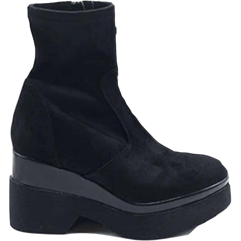 LORENZO MARI Stivaletti Polly in camoscio nero