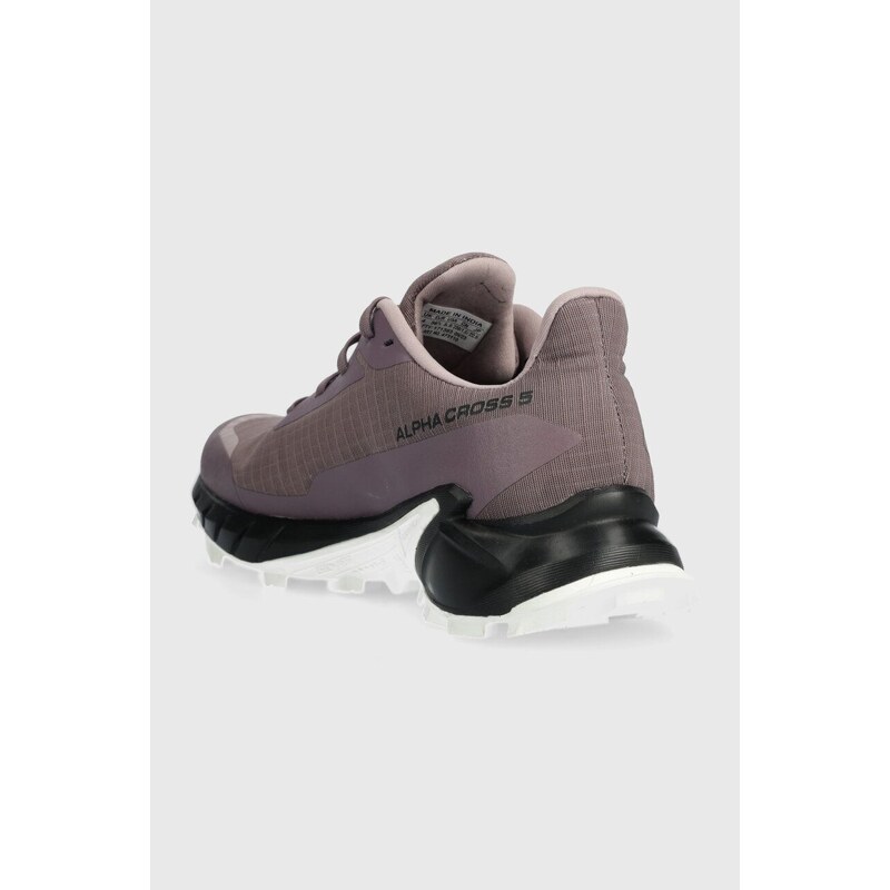 Salomon scarpe Alphacross 5 GTX donna colore violetto L47460400